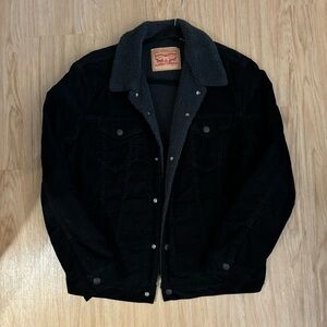 Levi’s Corduroy Sherpa Lined Trucker Jacket